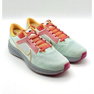 Nike Women's Air Zoom Pegasus 40 Special Edition Mint/Gold Shoes Sneakers Sz 9.5
